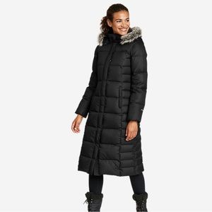 Eddie Bauer Lodge Down Duffle Coat Women’s Size Small